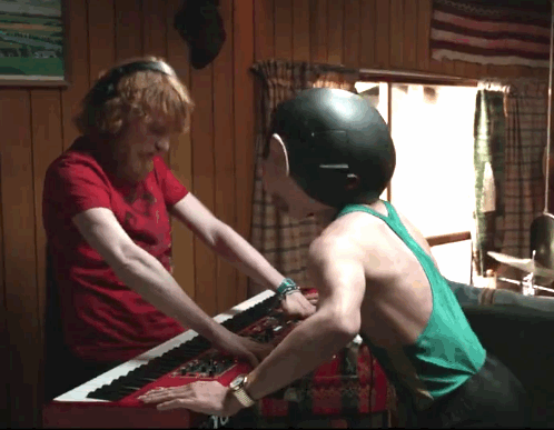 A scene from the movie Frank